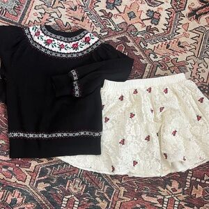 American Girl Cream Skirt